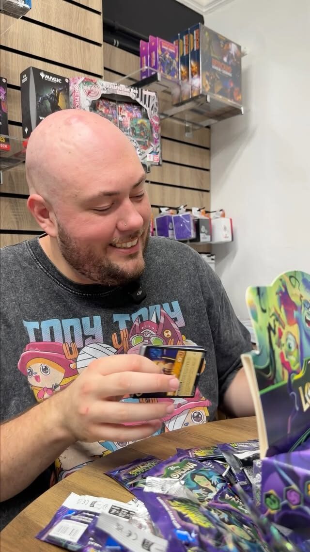 Sealed Pokémon booster packs on the Legacy TCG counter
