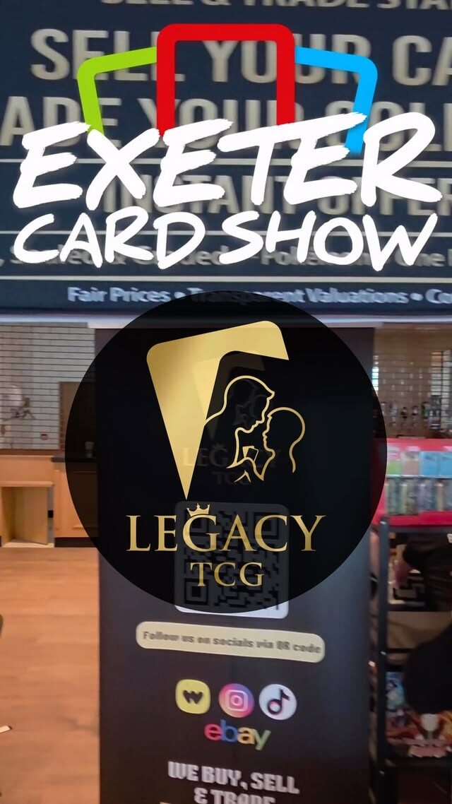 Legacy TCG vending at the Exeter Card Show